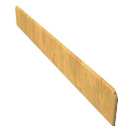 GBP Fascia End Caps Irish Oak 250mm Freefoam | GBP